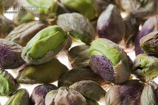 Close up of shelled pistachios Calgary alberta canada