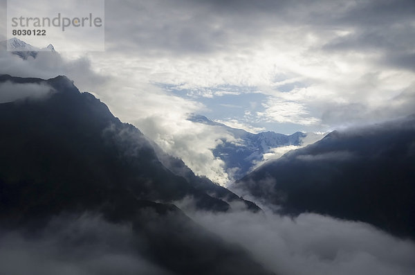 Flugzeug  Berg  Fenster  Ansicht  Himalaya  Nepal