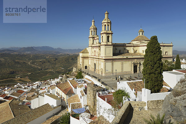 Parish of our lady of the incarnation Olvera cadiz andalucia spain