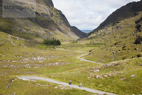 nahe  Fahrradfahrer  Fernverkehrsstraße  Killarney