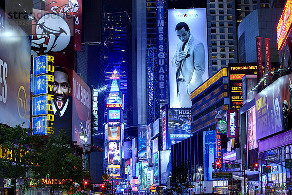 Vereinigte Staaten von Amerika  USA  Großstadt  neu  Times Square