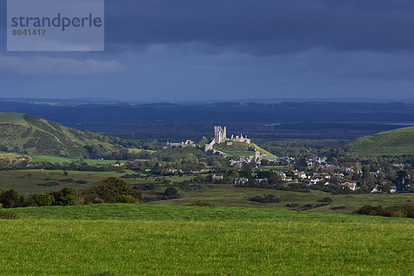 Großbritannien  Corfe Castle  Dorset  England