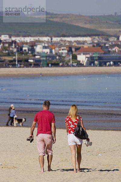 Strand  Großbritannien  Dorset  England  Weymouth