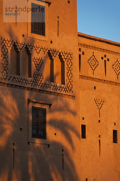 Wand  Schatten  Hotel  Verabredung  Abenddämmerung  Kasbah  Marokko