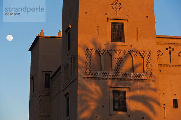 Wand  Schatten  Hotel  Verabredung  Abenddämmerung  Kasbah  Marokko