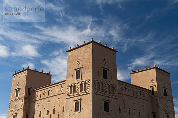 hinter  Wolke  Hotel  Kasbah  Marokko