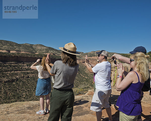 Vereinigte Staaten von Amerika  USA  Tourist  Dienstleistungssektor  Colorado