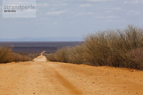 Schotterstrasse  Kenia