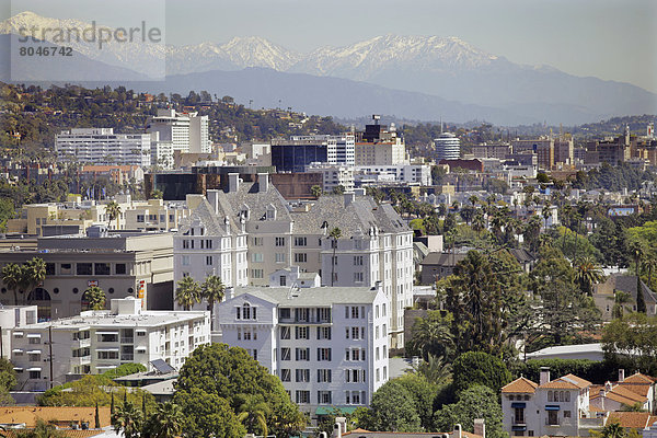 Vereinigte Staaten von Amerika USA Sonnenuntergang Hotel Palast Schloß Schlösser Prachtstraße Los Angeles