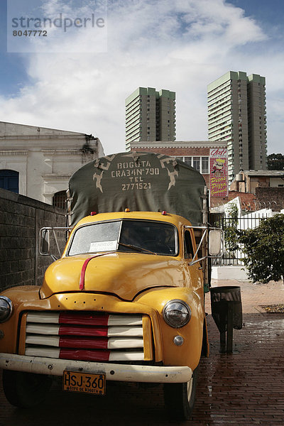 Lastkraftwagen  Bogota  Kolumbien