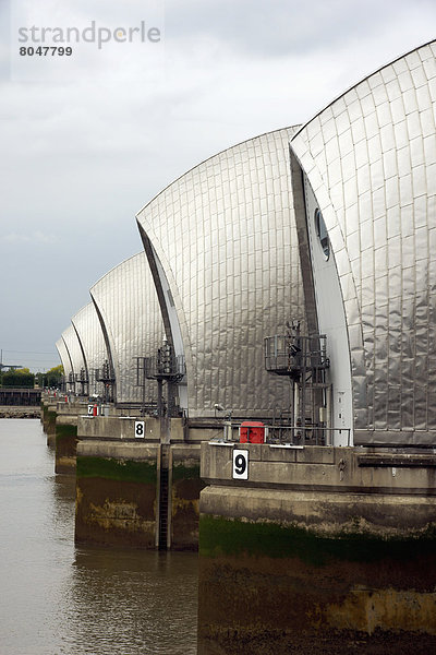 Großbritannien  London  Hauptstadt  England  thames barrier