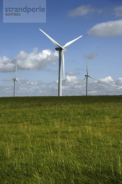 Windturbine Windrad Windräder Großbritannien England North Yorkshire