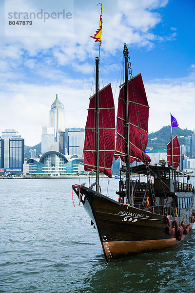 Fischereihafen  Fischerhafen  fahren  Tourist  China  Victoria Harbor