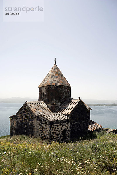 über  See  Ansicht  Werbung  Armenien  Jahrhundert  Kloster