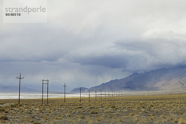 Vereinigte Staaten von Amerika USA Ansicht Death Valley Nationalpark Richtung Kalifornien