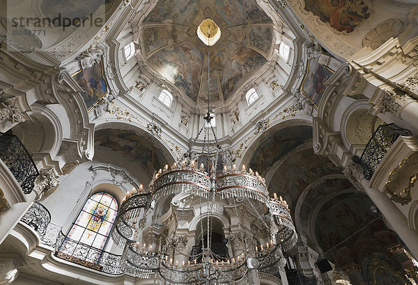 Prag Hauptstadt Innenaufnahme Kirche Heiligtum Tschechische Republik Tschechien