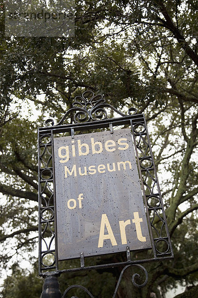 Vereinigte Staaten von Amerika  USA  Zeichen  Kunst  Museum  Signal  South Carolina