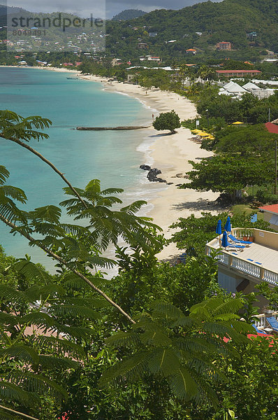 Karibik  Grenada  Hauptstadt  Grand Anse Beach