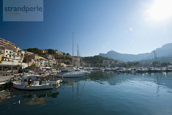 Fischereihafen  Fischerhafen  Hafen  sehen  Mallorca  Spanien