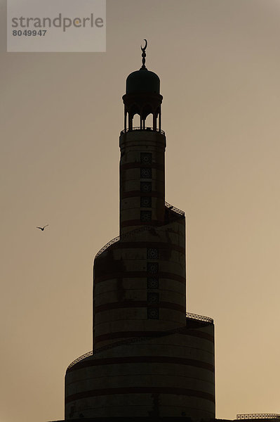 Einkaufszentrum  Kultur  Islam  Doha  Abenddämmerung  Moschee