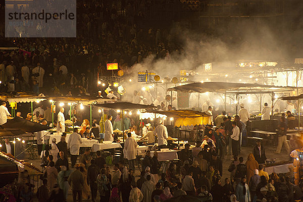 Messestand  Lebensmittel  Marrakesch  Marokko