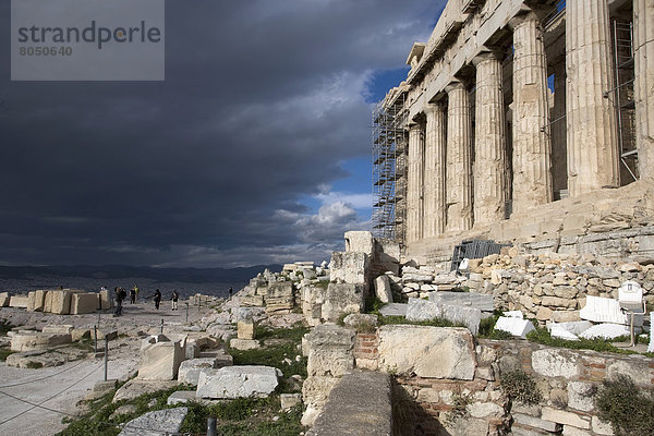 Athen  Hauptstadt  Akropolis  Griechenland  Parthenon