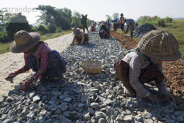 arbeiten  Fernverkehrsstraße  Myanmar