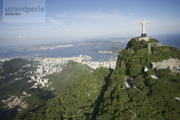 Christusstatue  Rio de Janeiro  Brasilien