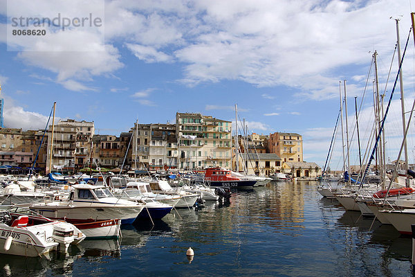 Boot  Jachthafen  Bastia  Korsika