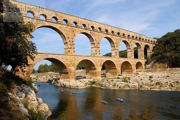 Feuerwehr  Erde  schreiben  UNESCO-Welterbe  30  Aquädukt  Gard  Erbe  Pont du Gard  römisch