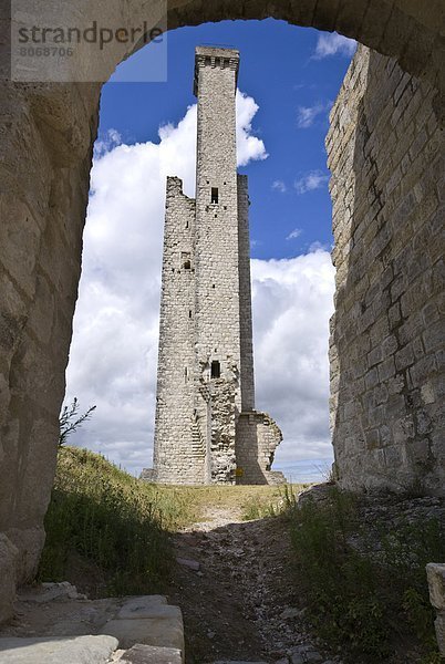 klar  gebraucht  Palast  Schloß  Schlösser  über  Ruine  bauen  Albi  überhängen  Schiffswache