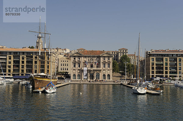 Hafen  Halle  Großstadt  Marseille  alt