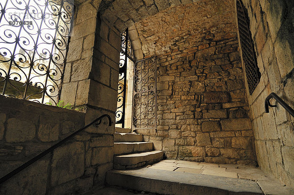 Stufe  Eingang  Religion  Krypta  Wallfahrt  Rocamadour  Romanik  Weg