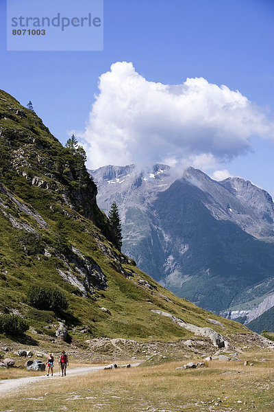 französisch  wandern  Alpen