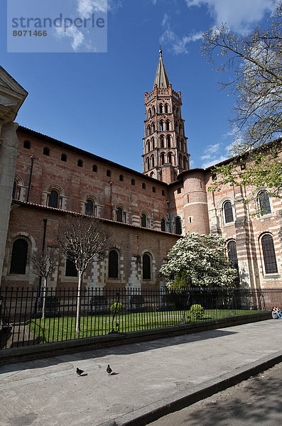 Ende  Kirche  Heiligtum  bauen  zeigen  Basilika  Anfang  Jahrhundert  Erinnerung  Wallfahrt  Romanik  Toulouse  Weg  Westen