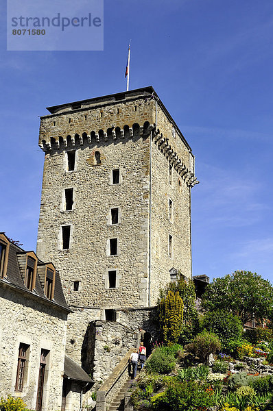 Mittelalter  Berg  Festung  Lourdes  Pyrenäen  Weg