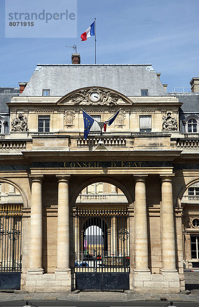 Paris  Hauptstadt  Eingang  Gebäude  Management