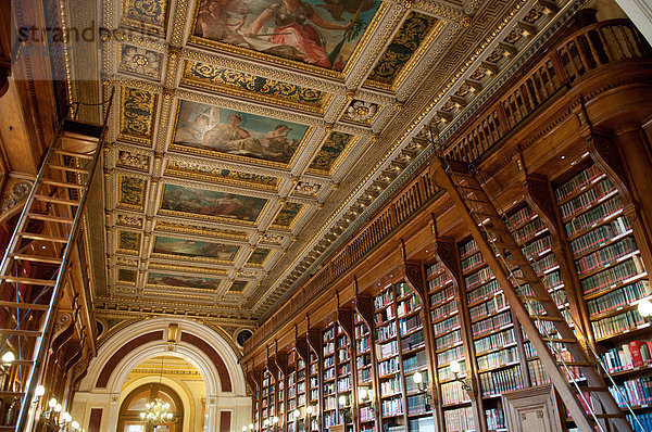 Paris Hauptstadt Wohnhaus Bibliotheksgebäude