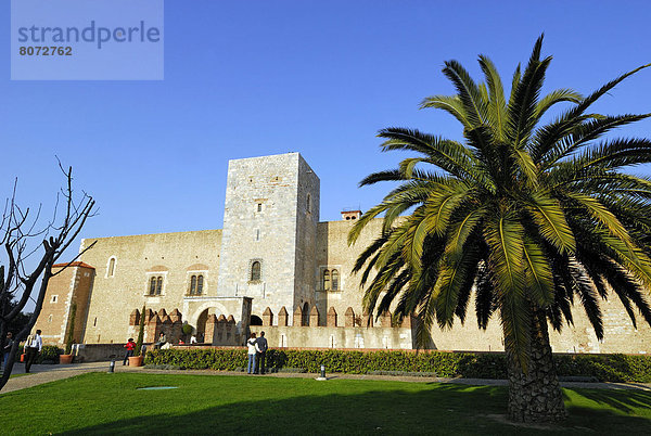 Palast  Schloß  Schlösser  bezahlen  zahlen  König - Monarchie  Katalonien  Mallorca  Perpignan  Weg