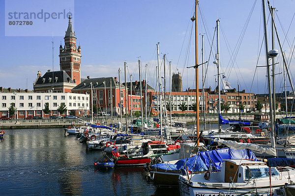 Glockenturm  Hafen  Halle  Großstadt  Belfried  Dunkerque  Dünkirchen