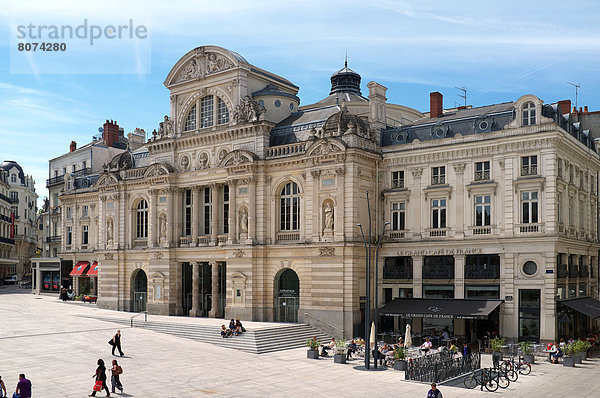 'Angers (49): the theatre  ''place du Ralliement'' square'