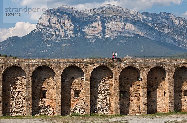 Berg  Ansicht  Aragonien  Zitadelle