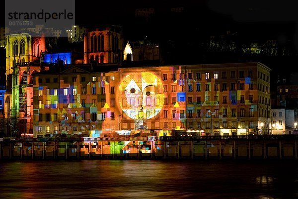 Beleuchtung  Licht  Heiligtum  Festival  Lyon  Show