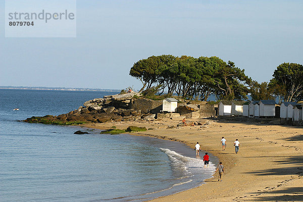 Feuerwehr Strand Abend Küste Insel Ponton