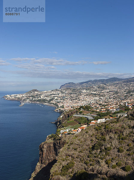 Satadtansicht von Funchal