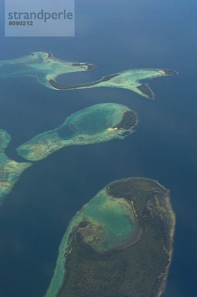 Luftbild  Russell-Inseln