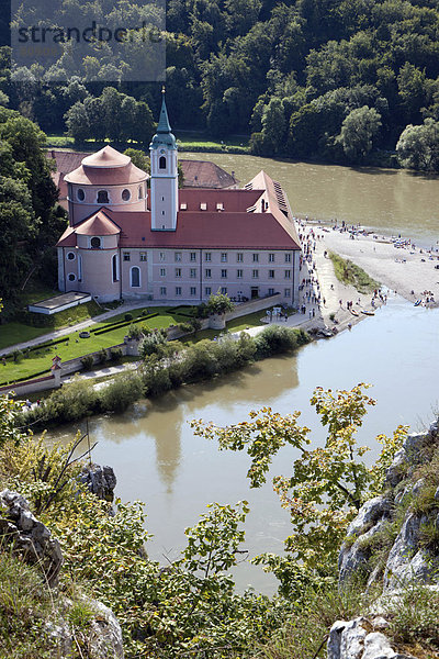 Kloster Weltenburg  Weltenburg  Kelheim  Niederbayern  Bayern  Deutschland  Europa