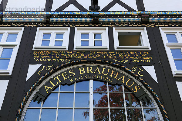 Brauhaus Weissenburg  Lippstadt  Nordrhein-Westfalen  Deutschland  Europa