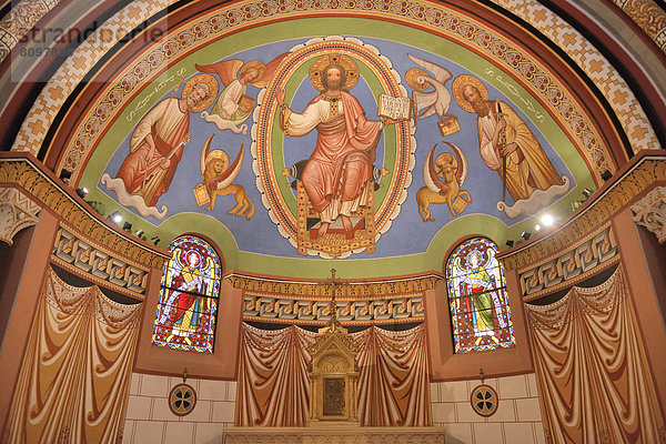 Deckenmalerei in der St. Leo-Kapelle