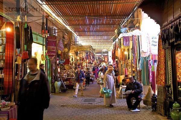 Nordafrika  Marrakesch  Souk  Afrika  Marokko